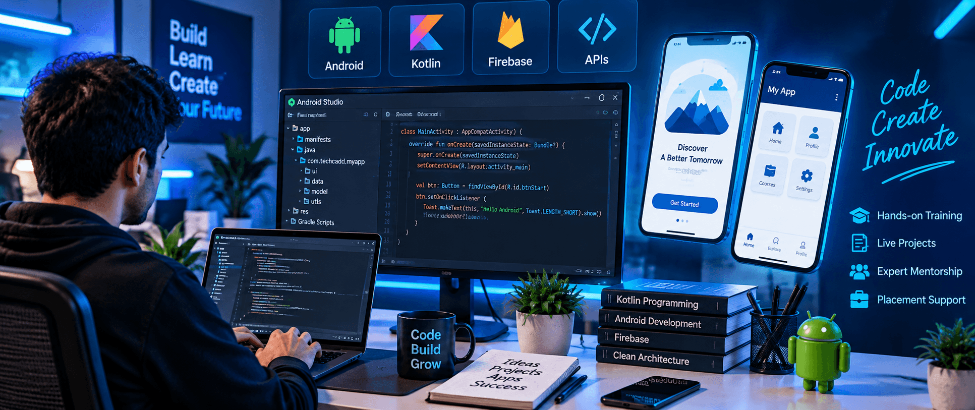 Android App Development with Kotlin Course in Jalandhar